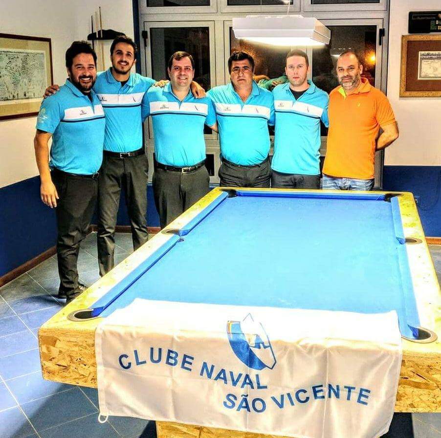 Campeão Nacional Da 2ª Divisão De Pool Português Serie A Madeira Equipa São Vicente A!!! 